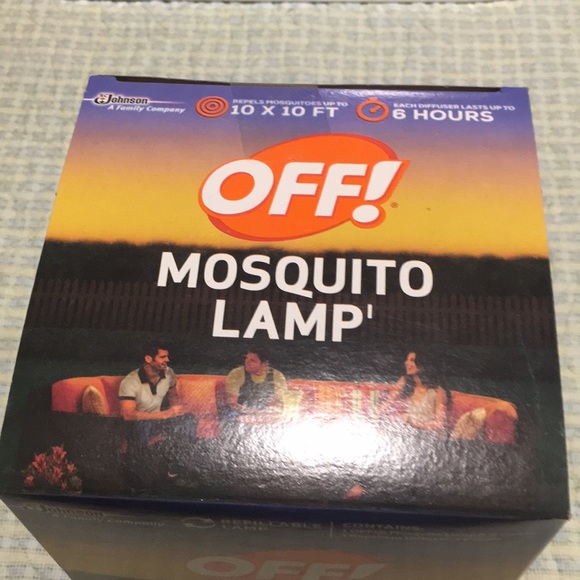 OFF Mosquito Lamp NEW Refillable Contains 1 Caddy 10x10 FT 6 Hrs Mosquito Free - Picture 7 of 7